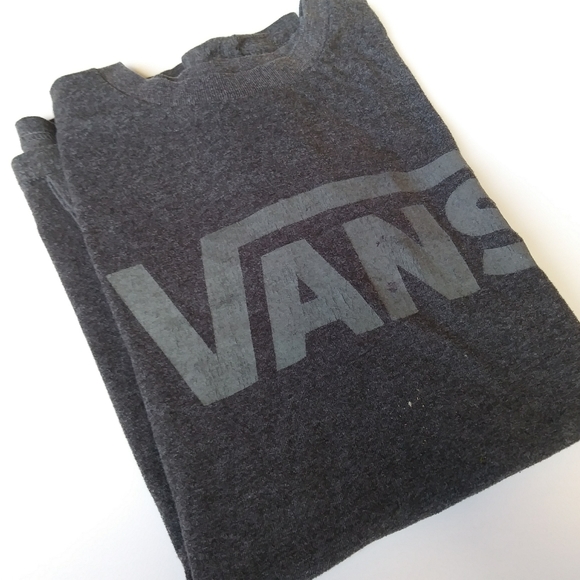 Vans Other - 🎄$4 GREY VANS T SHIRT